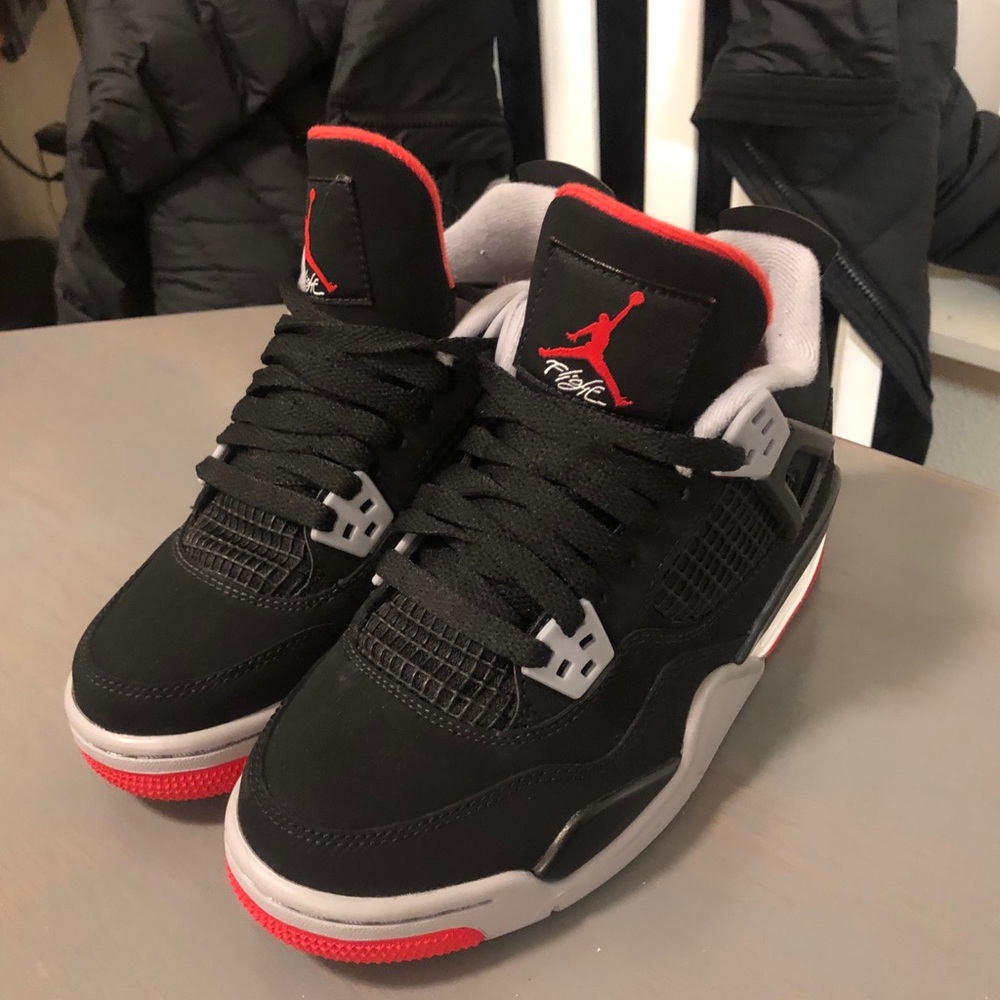Air Jordan 4 Retro OG GS ‘bred’